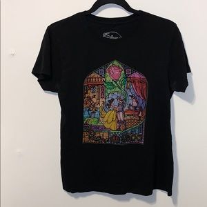 Used: Disney Beauty & The Beast T-shirt Size XL
